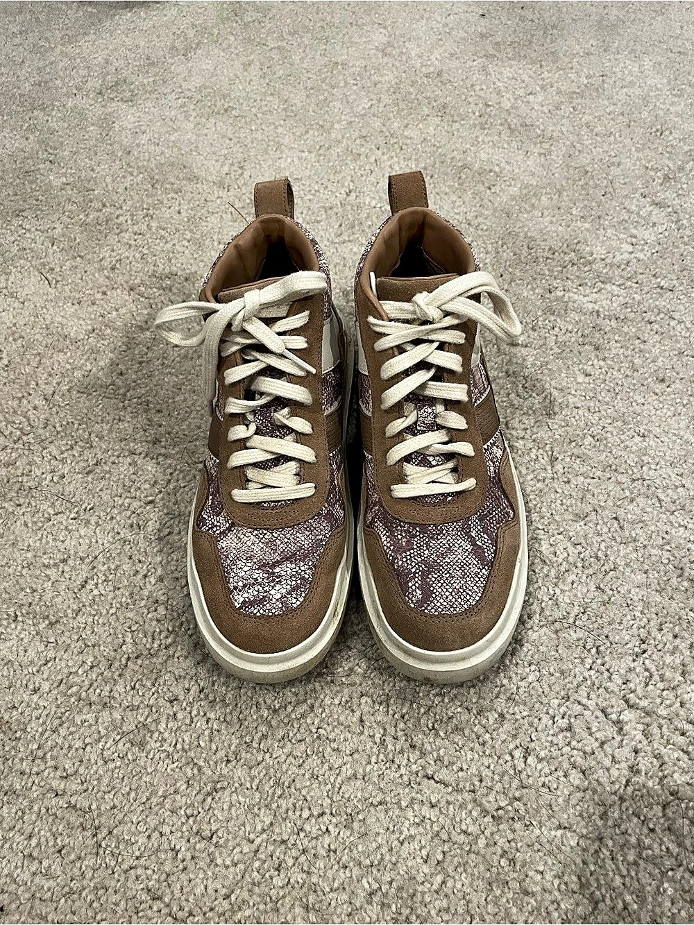 Cole Haan Snake Print High Tops - 8B (Narrow)